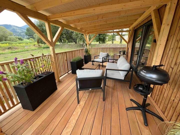 Domcek Pod Vezami S Virivkou A Grilom, Pri Termalnom Kupalisku Appartement Liptovský Ján Buitenkant foto