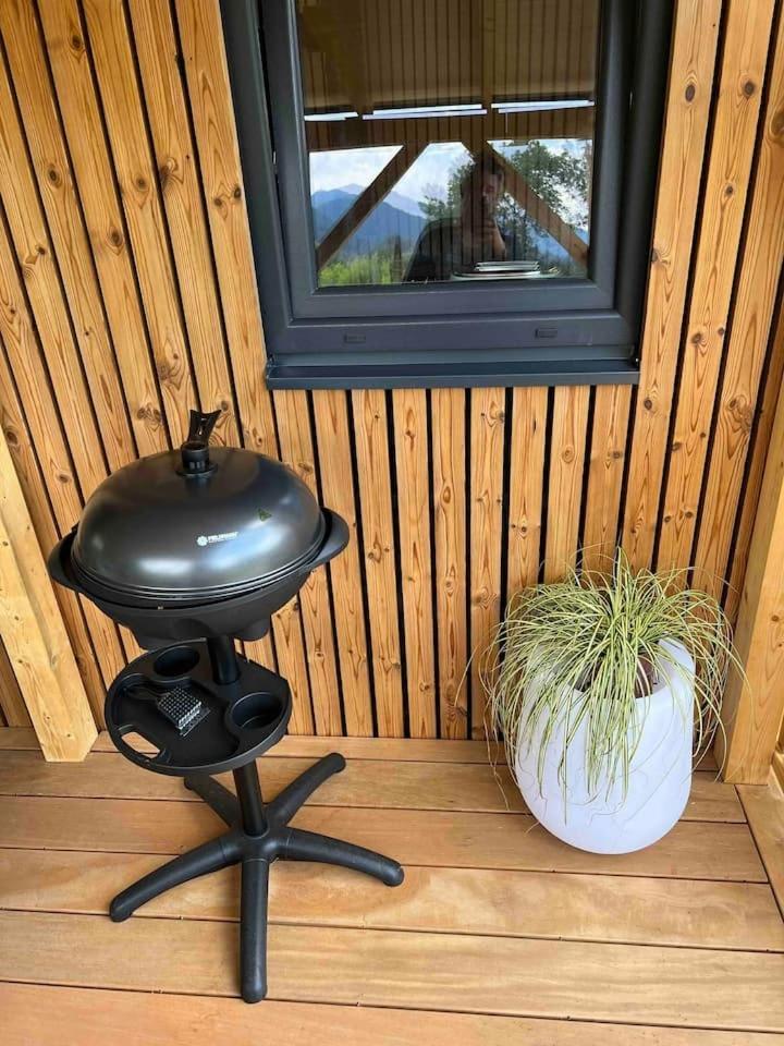 Domcek Pod Vezami S Virivkou A Grilom, Pri Termalnom Kupalisku Appartement Liptovský Ján Buitenkant foto